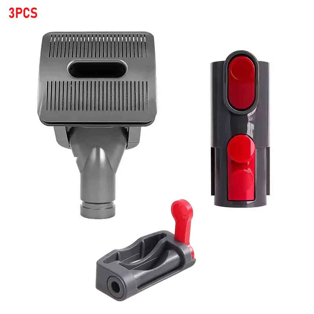 For Dyson V6/V7/V8/V10/V11/V15 Pet Grooming Brush Vacuum Attachment Dog Cat Fur Remover With Converter Tool Cleaner Parts